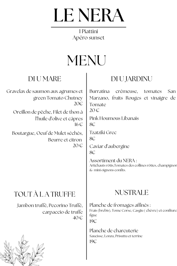 Tapas soir